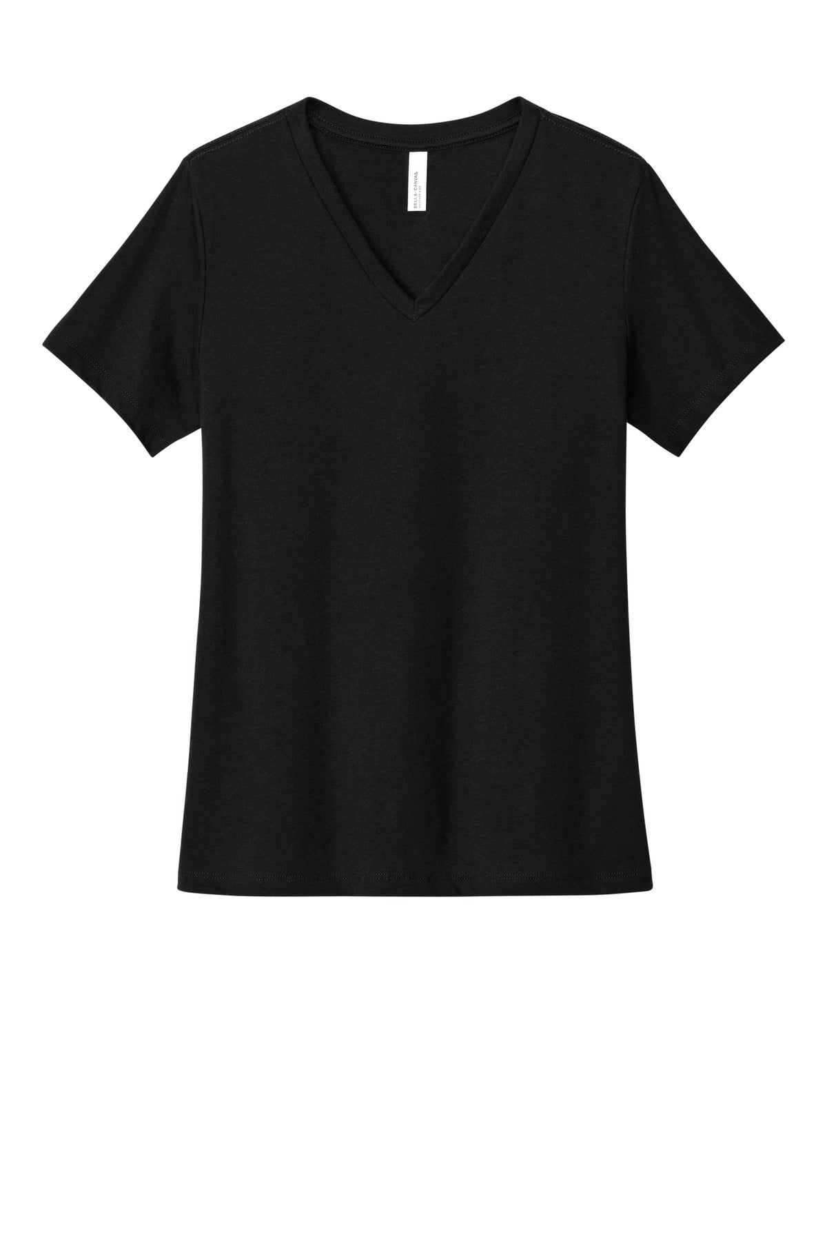 BELLA+CANVAS® Women's Relaxed Heather CVC V-Neck Tee BC6405CVC