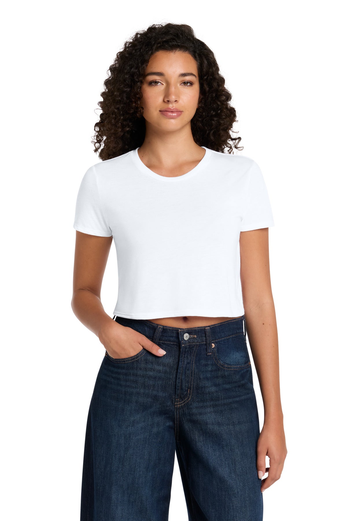 BELLA+CANVAS® Women's Flowy Cropped Tee BC8882