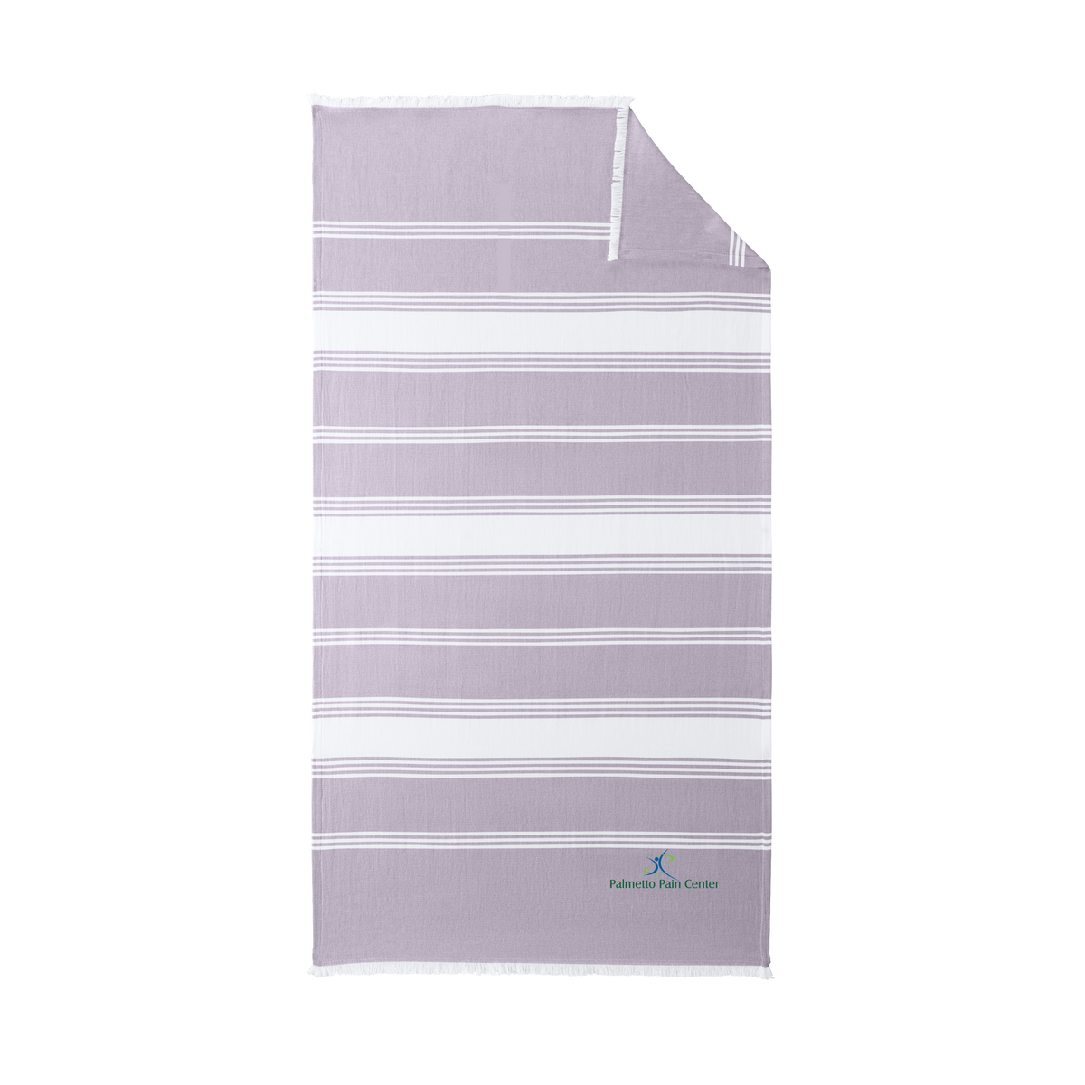 palmetto-pain-center-port-authority-beach-throw-embroidery-bottomright-BP91-duskyorchidwhite-flat-front