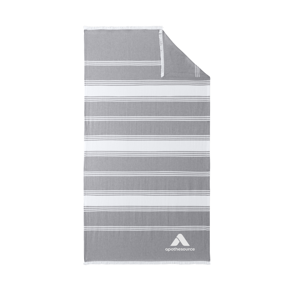 apothesource-port-authority-beach-throw-embroidery-bottomright-BP91-sterlinggreywhite-flat-front
