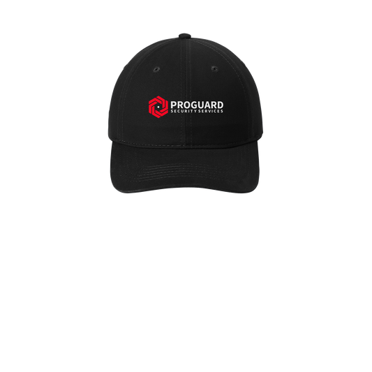proguardsecurityservices-low-profile-dad-cap-embroidery-capfront-CP77-black-flat-front