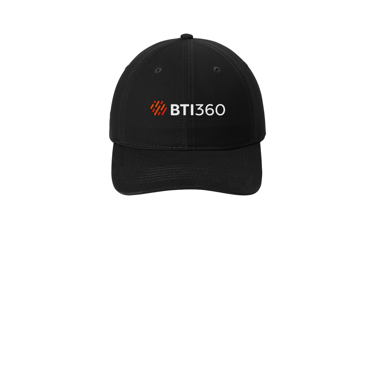 bti360-low-profile-dad-cap-embroidery-capfront-CP77-black-flat-front