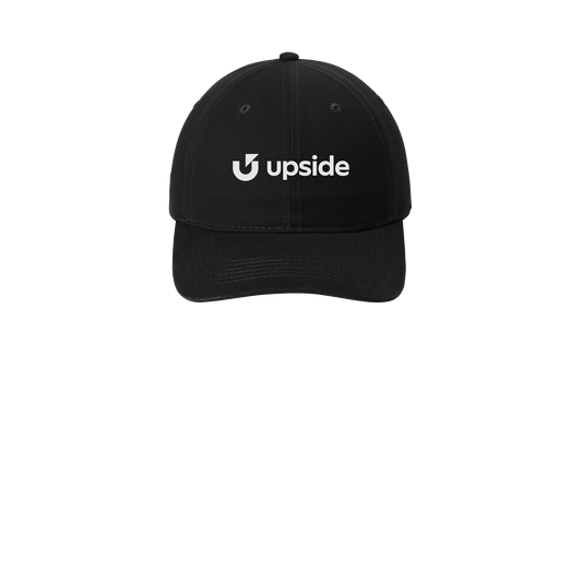 upside-low-profile-dad-cap-embroidery-capfront-CP77-black-flat-front