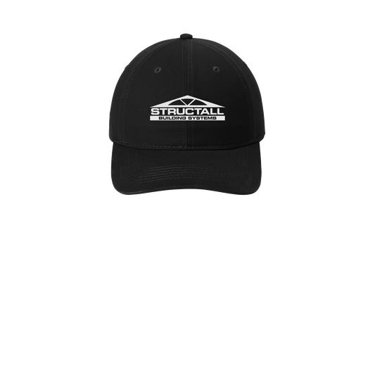 structall-low-profile-dad-cap-embroidery-capfront-CP77-black-flat-front