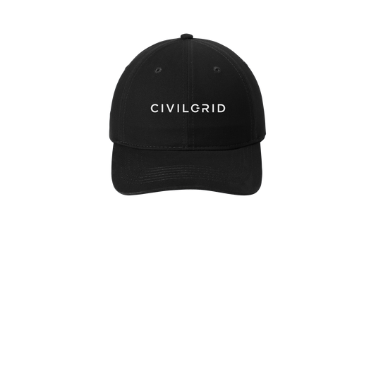 civilgrid-low-profile-dad-cap-embroidery-capfront-CP77-black-flat-front