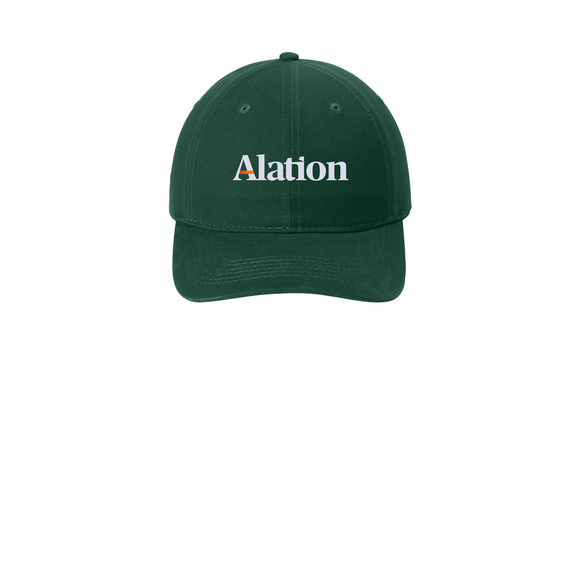 alation-low-profile-dad-cap-embroidery-capfront-CP77-hunter-flat-front