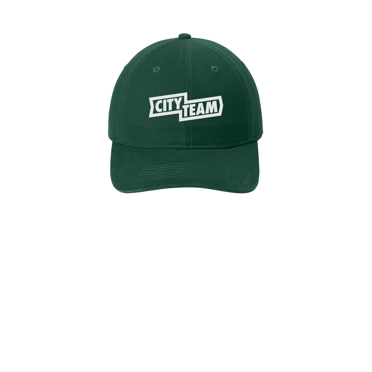 cityteam-low-profile-dad-cap-embroidery-capfront-CP77-hunter-flat-front