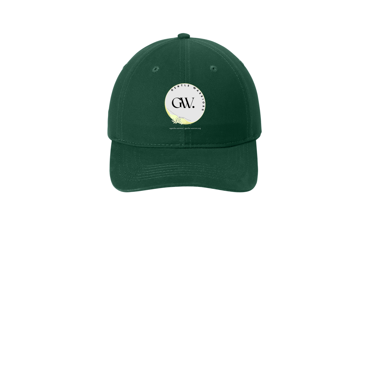 gentle-warriors-low-profile-dad-cap-embroidery-capfront-CP77-hunter-flat-front