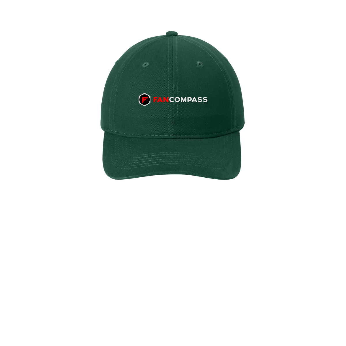 fancompass-low-profile-dad-cap-embroidery-capfront-CP77-hunter-flat-front