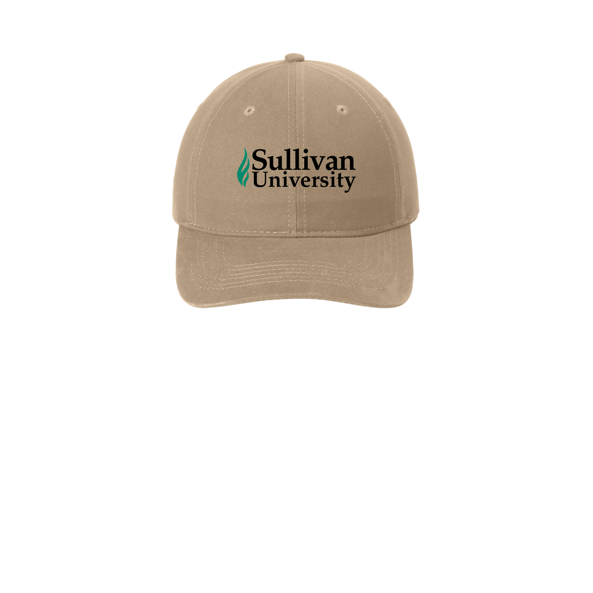 sullivan-low-profile-dad-cap-embroidery-capfront-CP77-khaki-flat-front