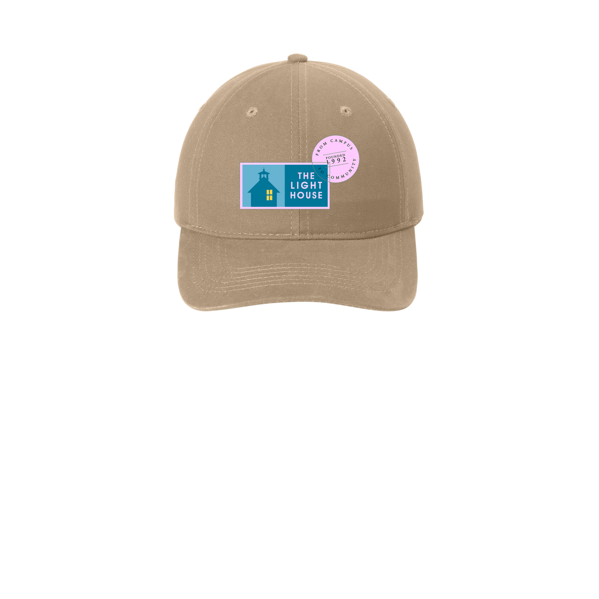 lhcampus-low-profile-dad-cap-embroidery-capfront-CP77-khaki-flat-front