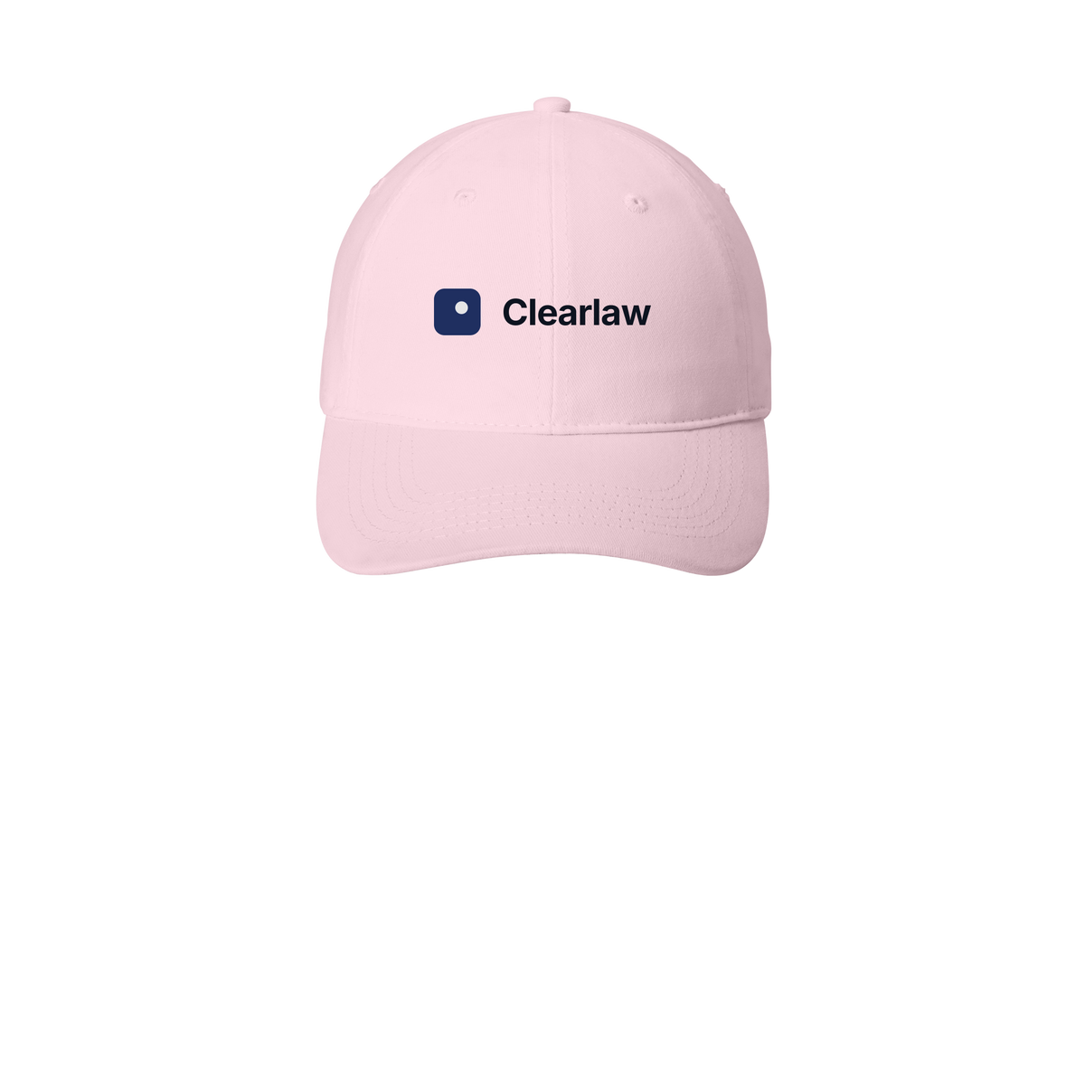 clearlaw-low-profile-dad-cap-embroidery-capfront-CP77-lightpink-flat-front