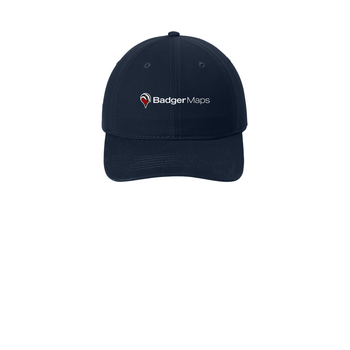 badgermapping-low-profile-dad-cap-embroidery-capfront-CP77-navy-flat-front