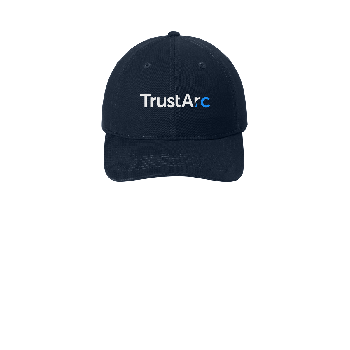 trustarc-low-profile-dad-cap-embroidery-capfront-CP77-navy-flat-front
