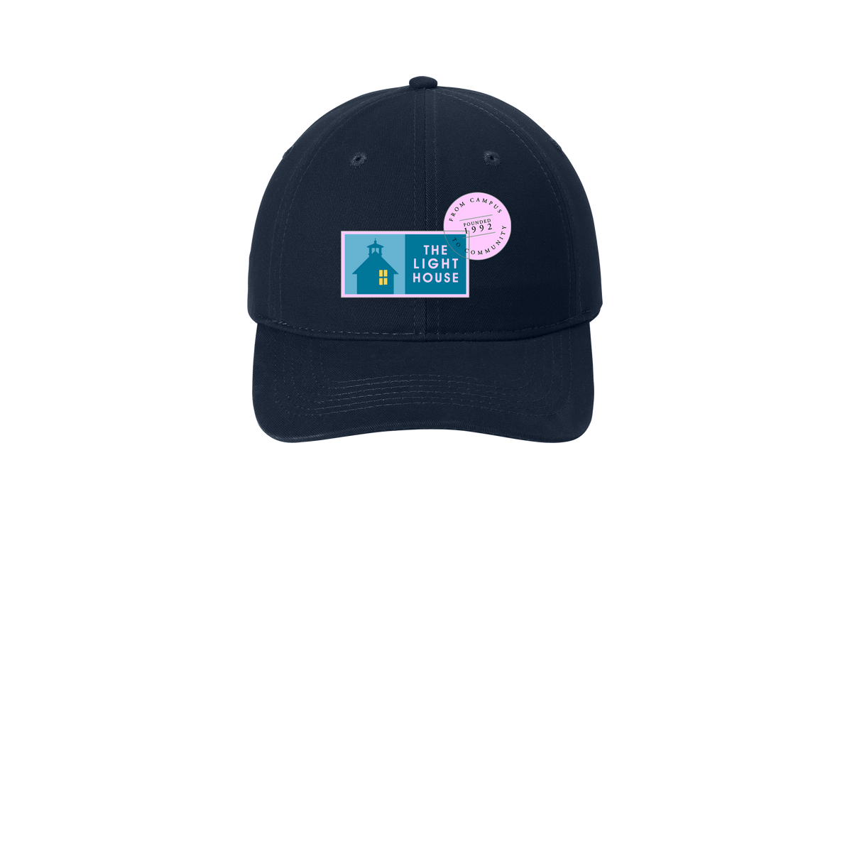 lhcampus-low-profile-dad-cap-embroidery-capfront-CP77-navy-flat-front