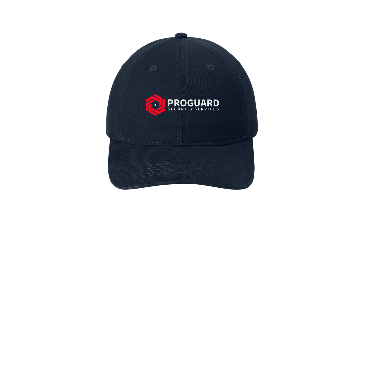 proguardsecurityservices-low-profile-dad-cap-embroidery-capfront-CP77-navy-flat-front