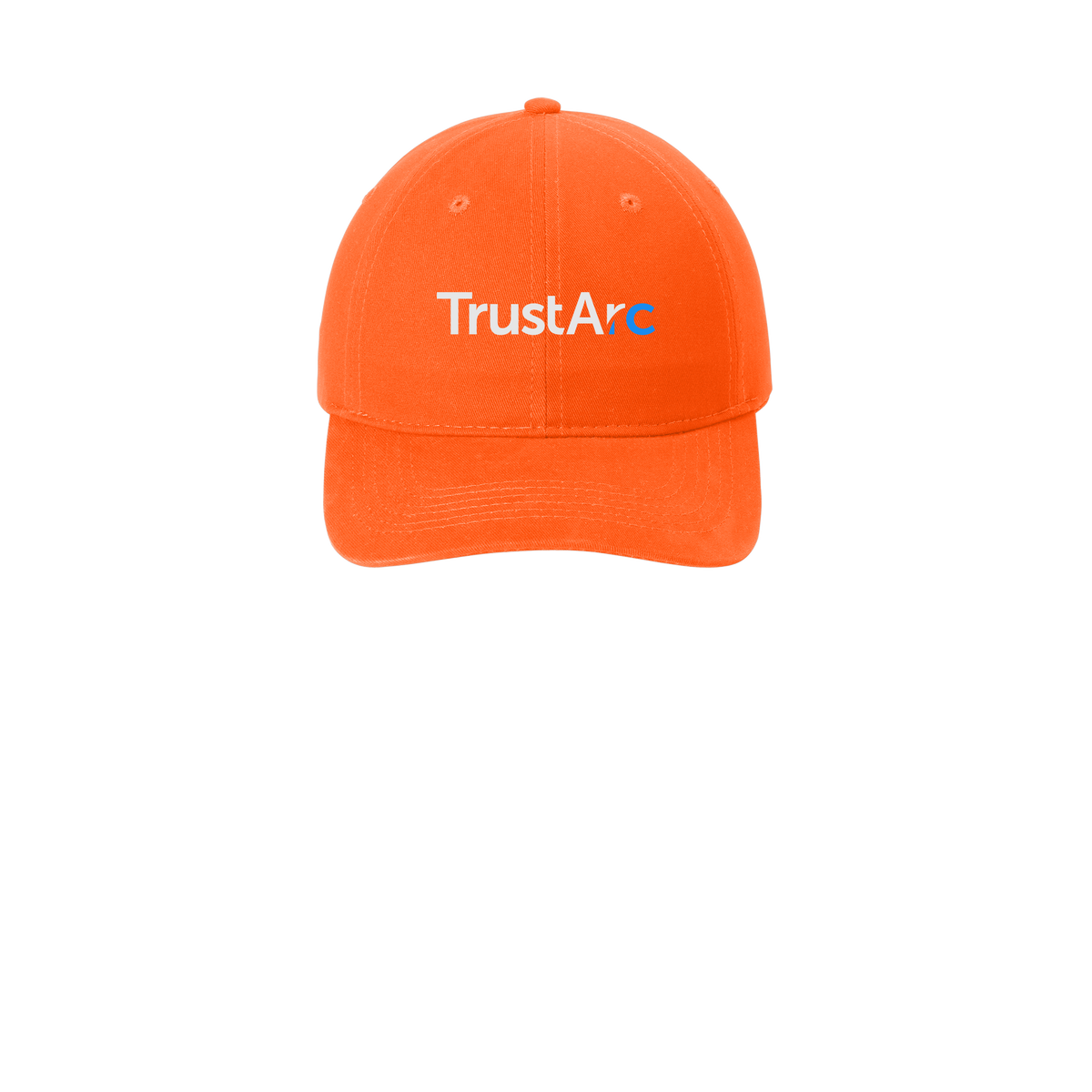 trustarc-low-profile-dad-cap-embroidery-capfront-CP77-orange-flat-front