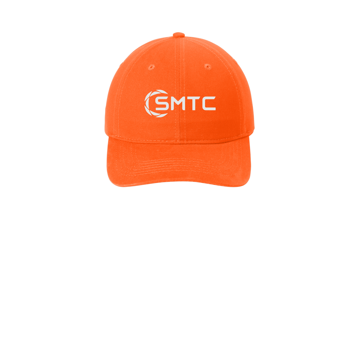 smtc-low-profile-dad-cap-embroidery-capfront-CP77-orange-flat-front