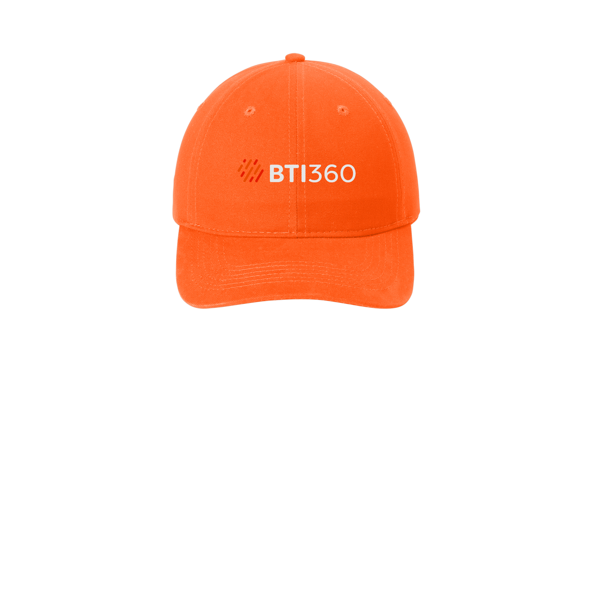 bti360-low-profile-dad-cap-embroidery-capfront-CP77-orange-flat-front