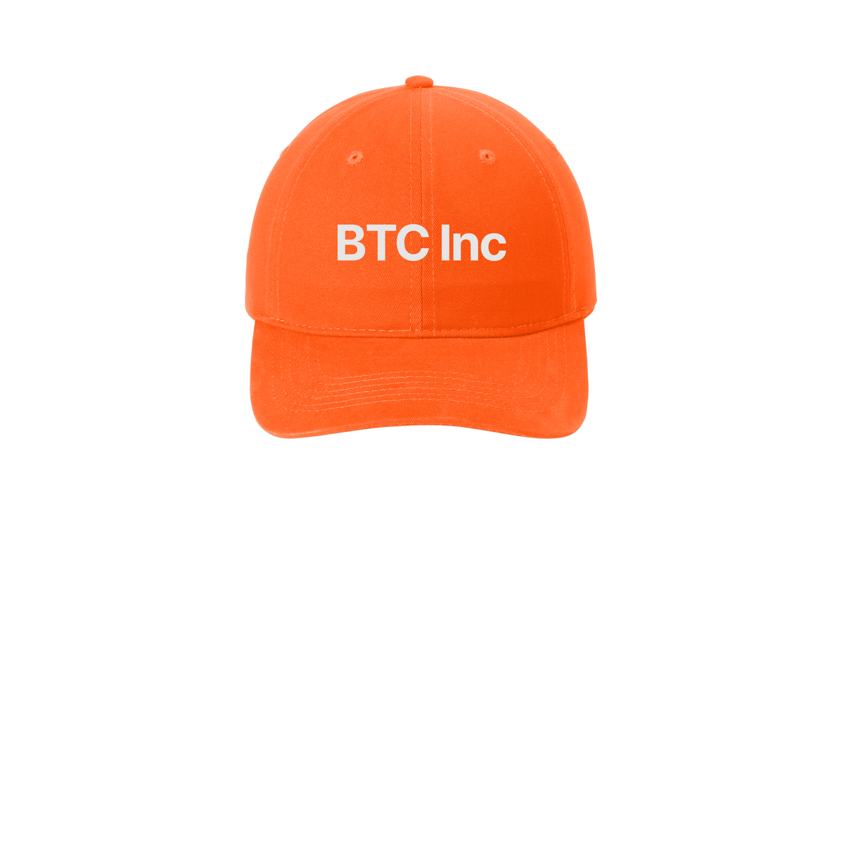btc-low-profile-dad-cap-embroidery-capfront-CP77-orange-flat-front