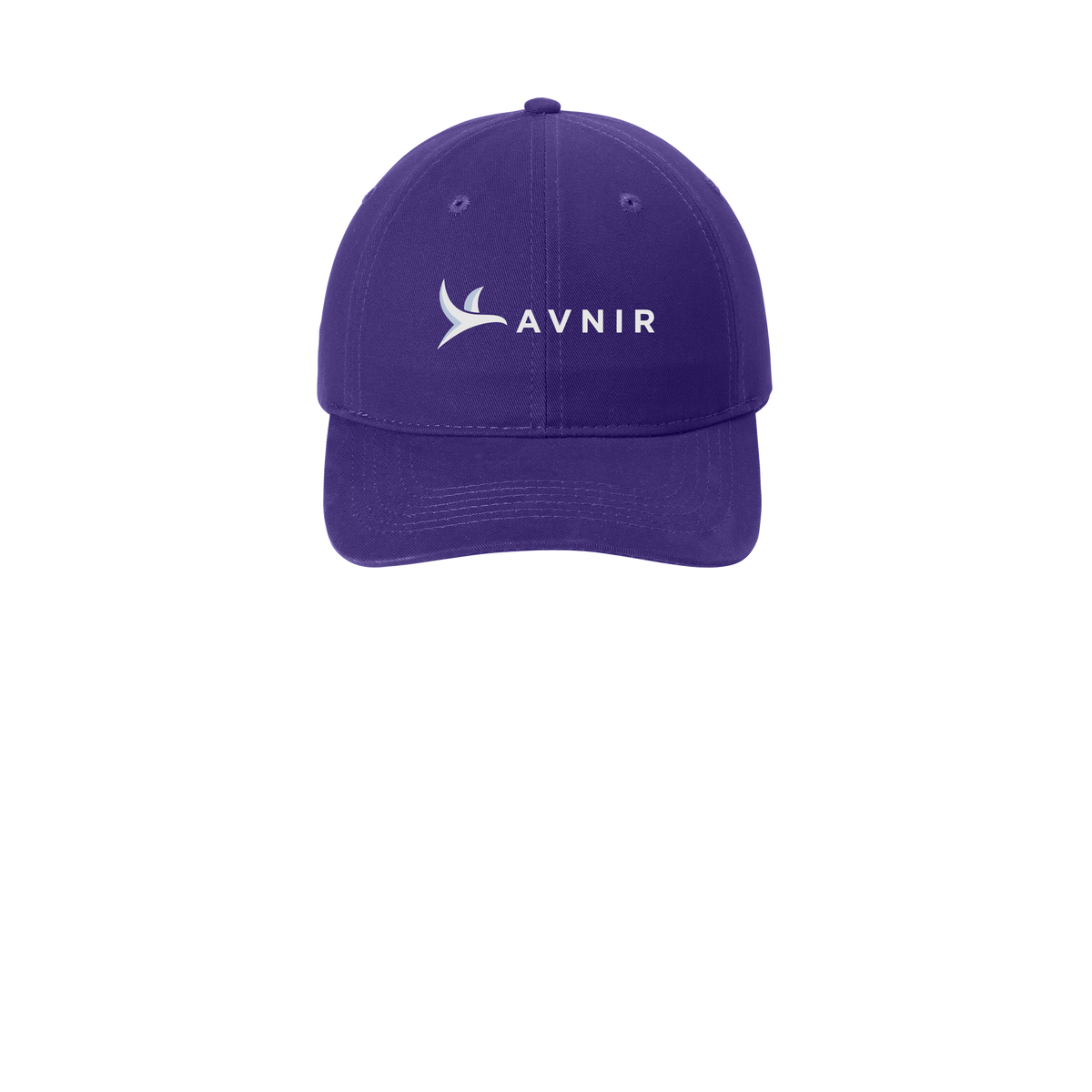 avnir-low-profile-dad-cap-embroidery-capfront-CP77-purple-flat-front