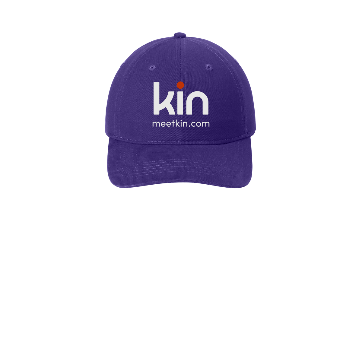 kin-low-profile-dad-cap-embroidery-capfront-CP77-purple-flat-front