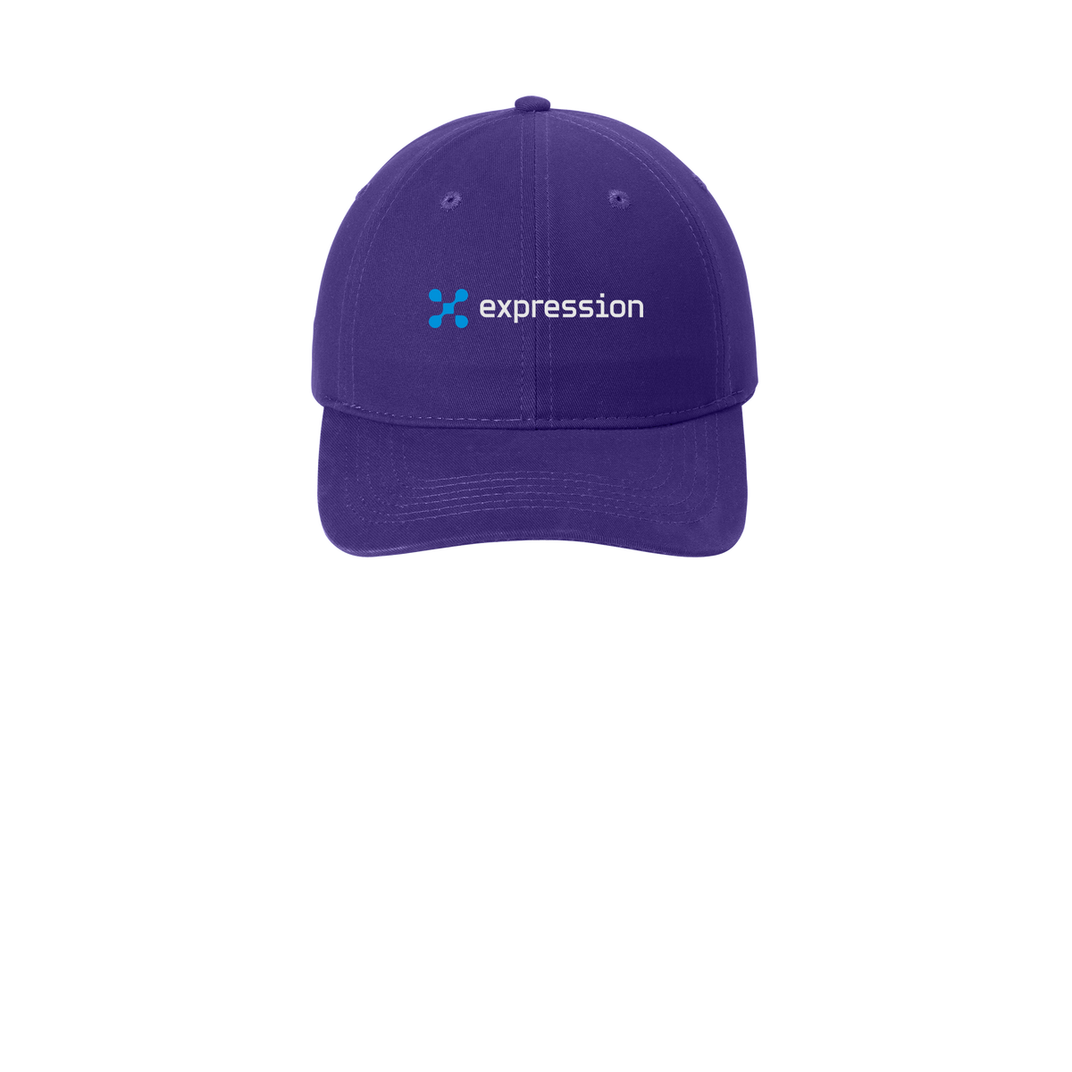 expr-low-profile-dad-cap-embroidery-capfront-CP77-purple-flat-front