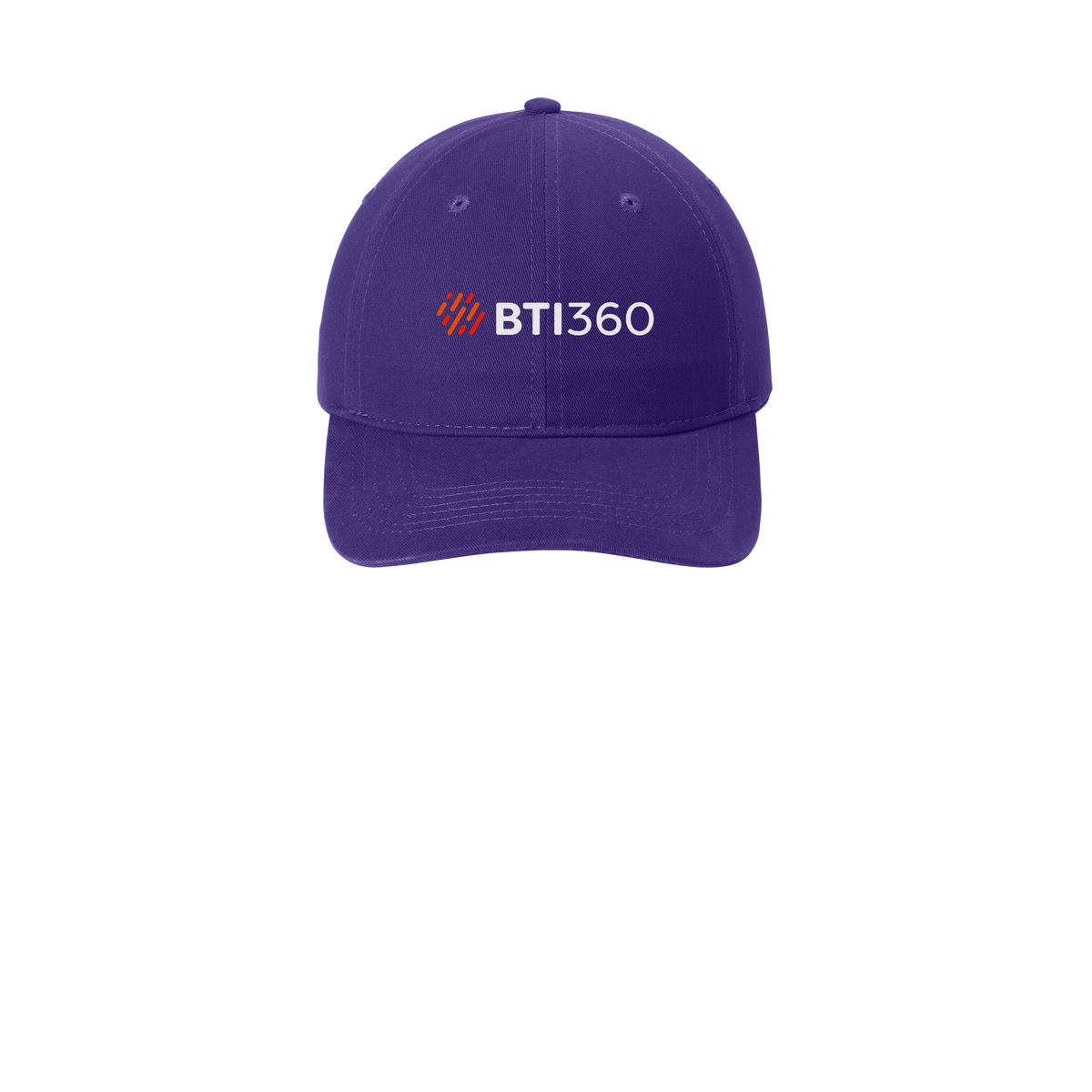 bti360-low-profile-dad-cap-embroidery-capfront-CP77-purple-flat-front
