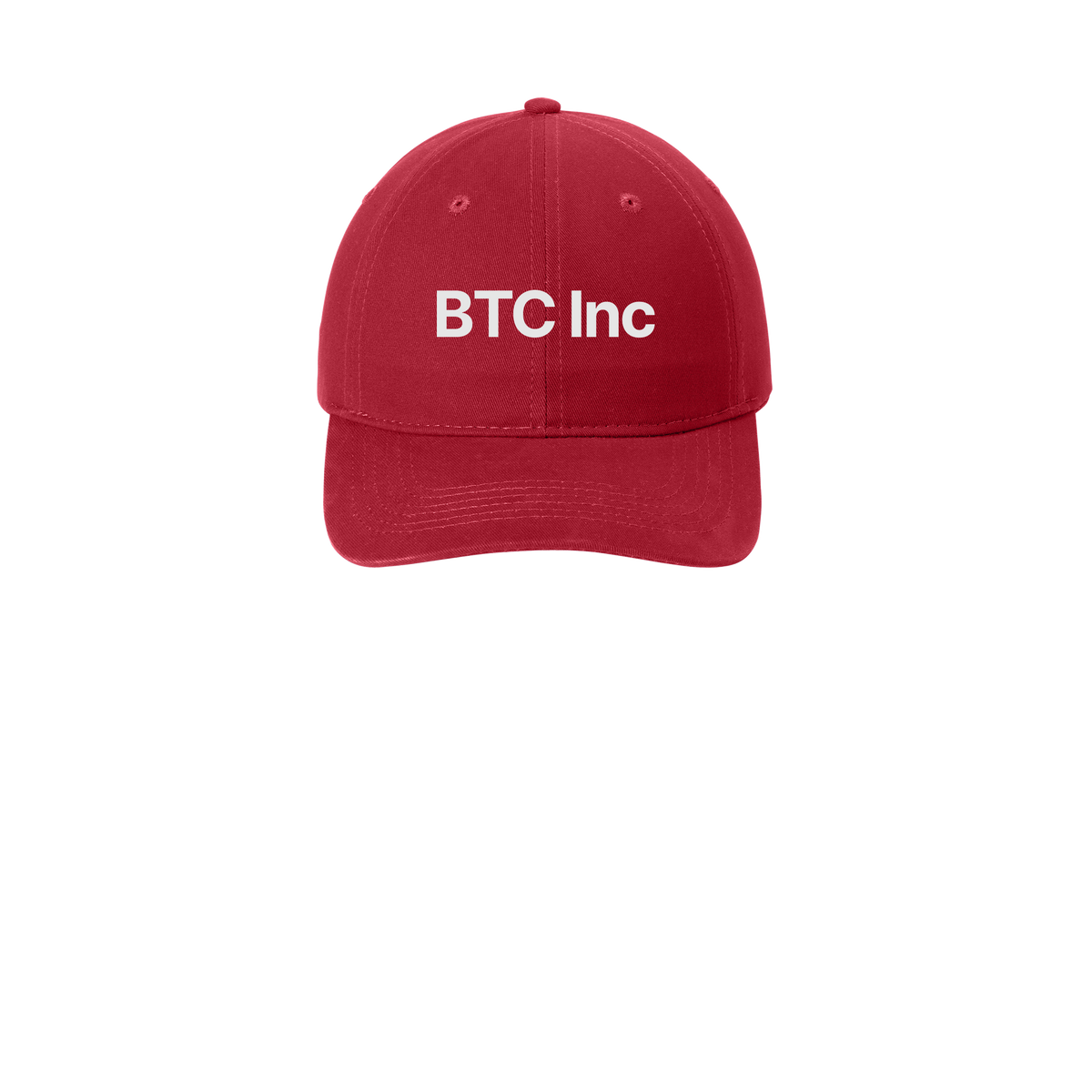 btc-low-profile-dad-cap-embroidery-capfront-CP77-red-flat-front