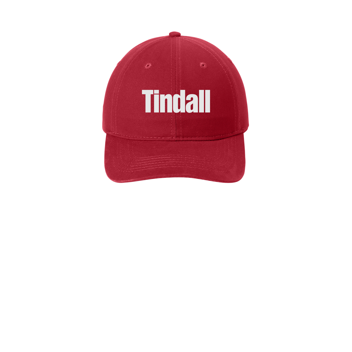 tindallcorp-low-profile-dad-cap-embroidery-capfront-CP77-red-flat-front
