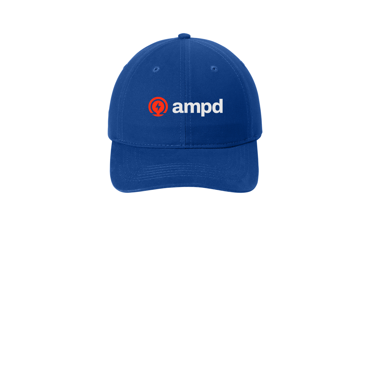 ampd-low-profile-dad-cap-embroidery-capfront-CP77-royal-flat-front