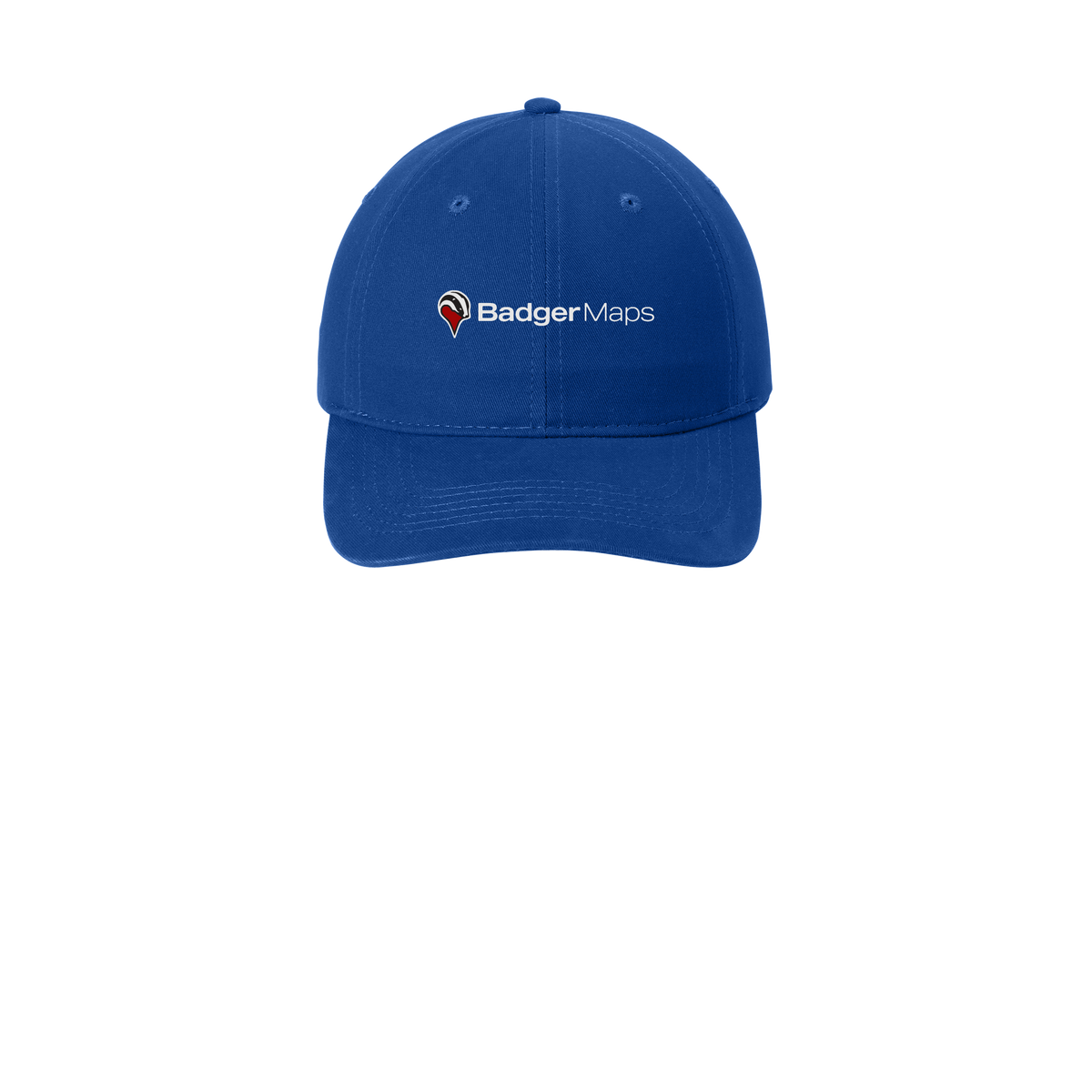 badgermapping-low-profile-dad-cap-embroidery-capfront-CP77-royal-flat-front