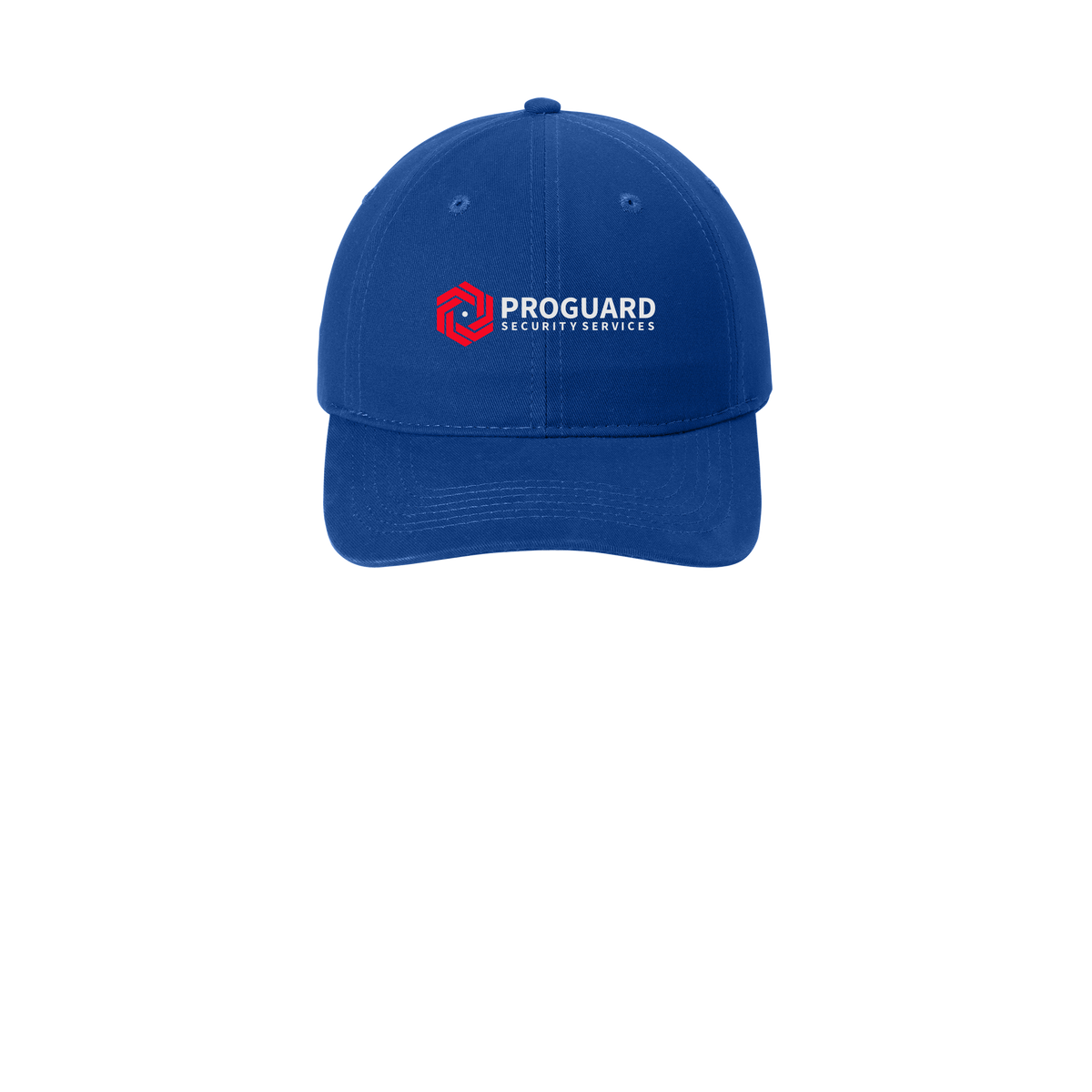 proguardsecurityservices-low-profile-dad-cap-embroidery-capfront-CP77-royal-flat-front