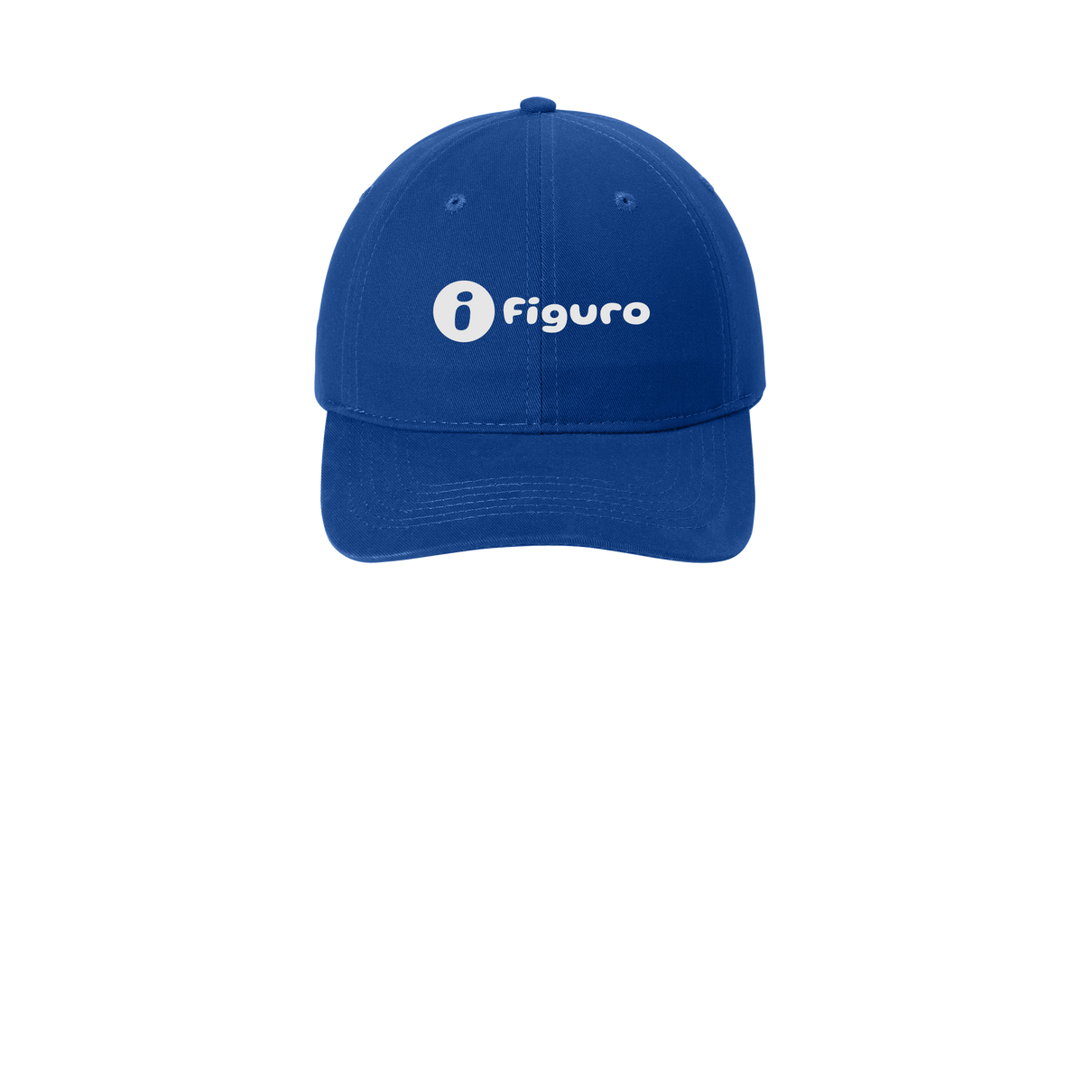 getfiguro-low-profile-dad-cap-embroidery-capfront-CP77-royal-flat-front