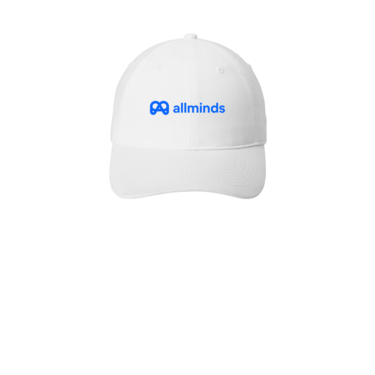 getallminds-low-profile-dad-cap-embroidery-capfront-CP77-white-flat-front