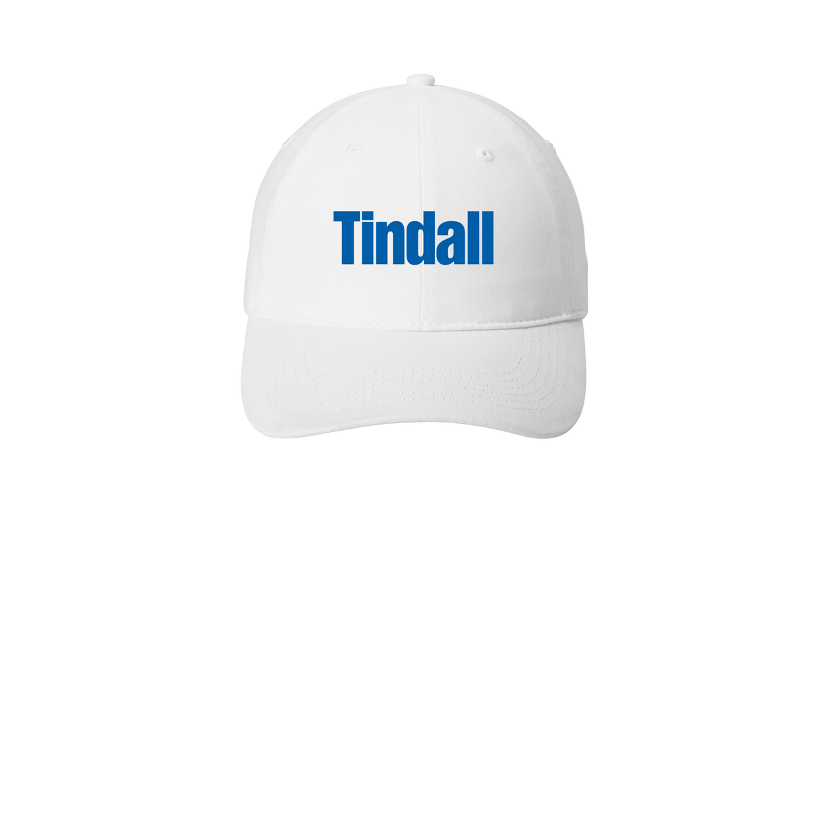 tindallcorp-low-profile-dad-cap-embroidery-capfront-CP77-white-flat-front