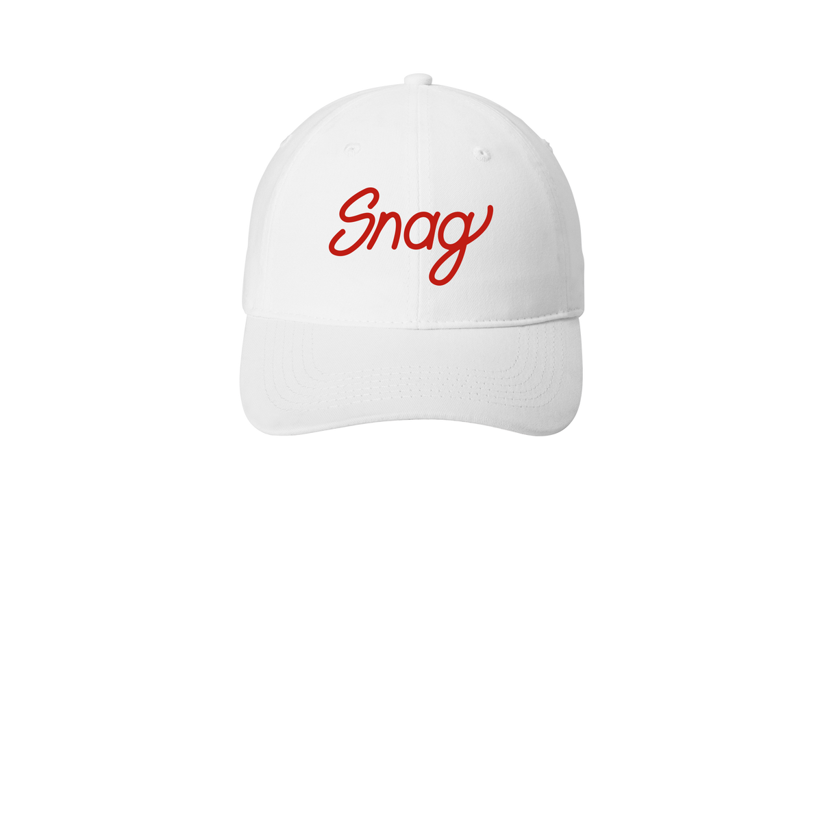 snagdelivery-low-profile-dad-cap-embroidery-capfront-CP77-white-flat-front