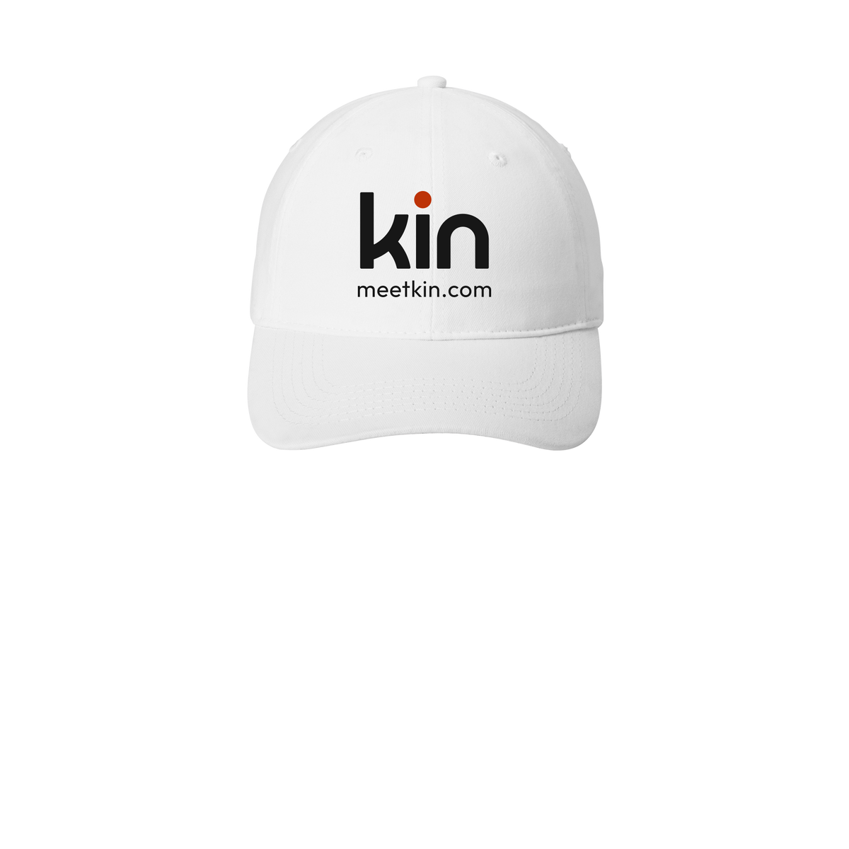 kin-low-profile-dad-cap-embroidery-capfront-CP77-white-flat-front