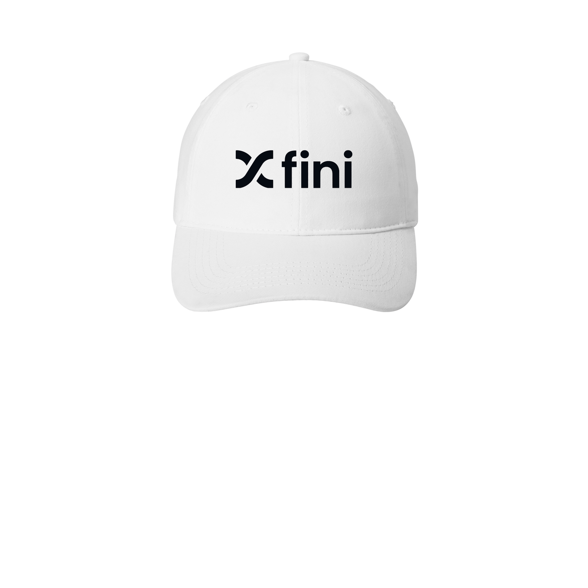 usefini-low-profile-dad-cap-embroidery-capfront-CP77-white-flat-front