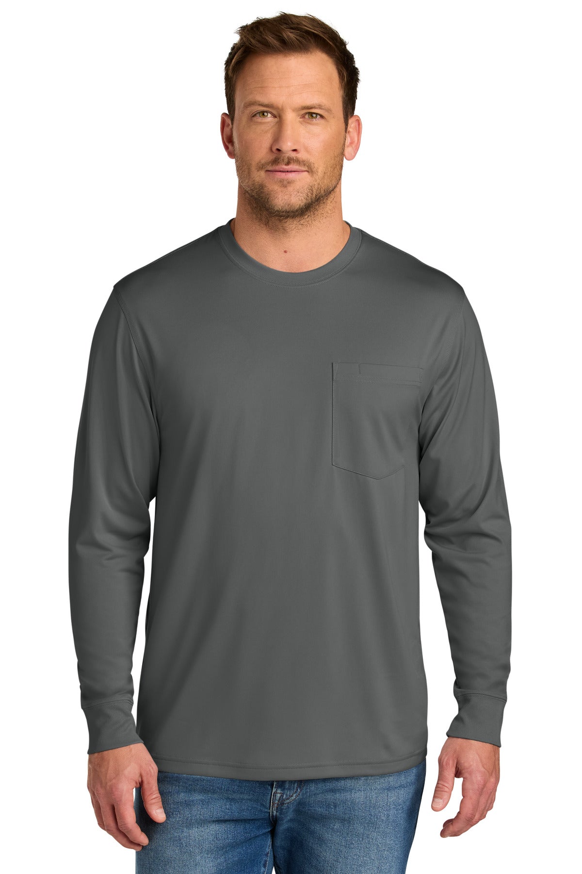 CornerStone® Workwear Pro Long Sleeve Pocket Tee CS440LSP