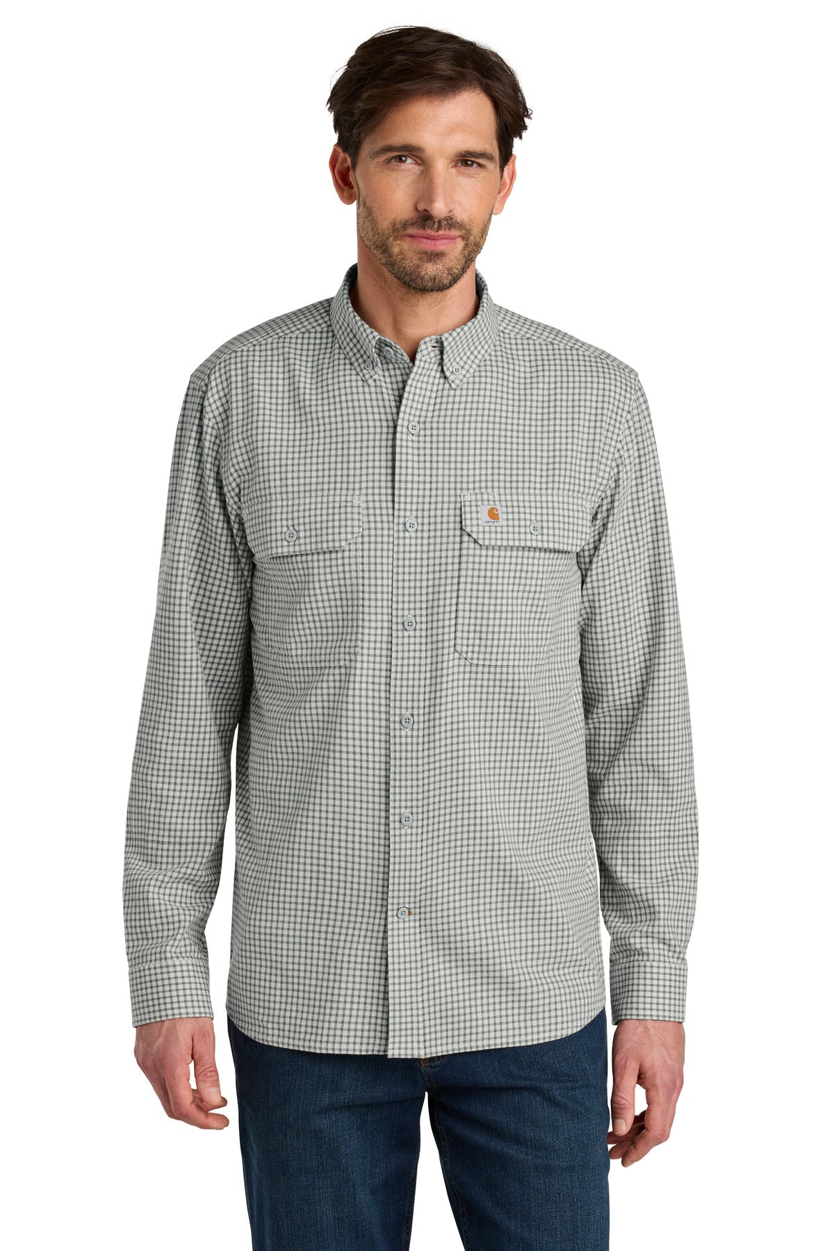 Carhartt® Rugged Flex® Plaid Long Sleeve Shirt CT107109