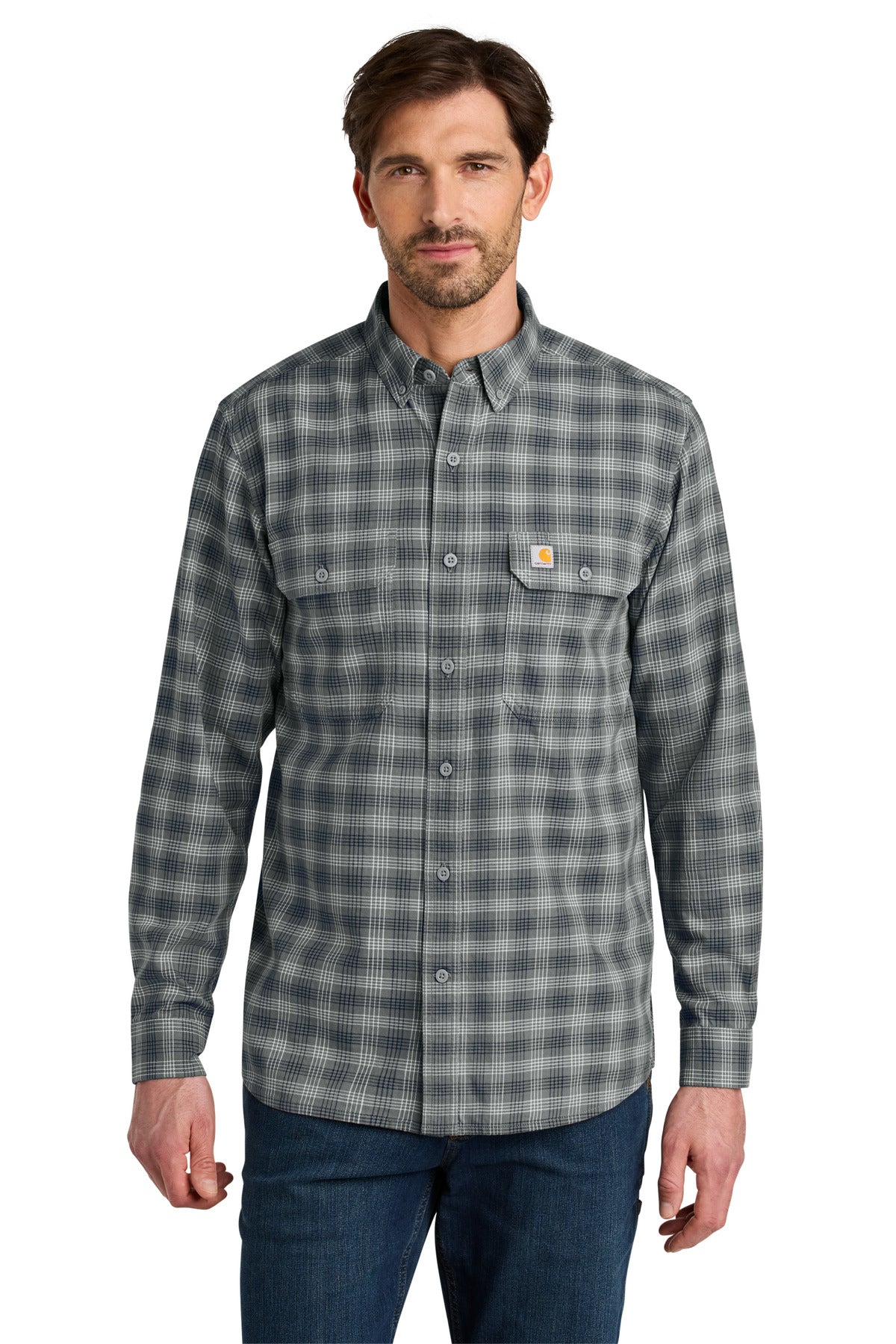 Carhartt® Rugged Flex® Plaid Long Sleeve Shirt CT107109