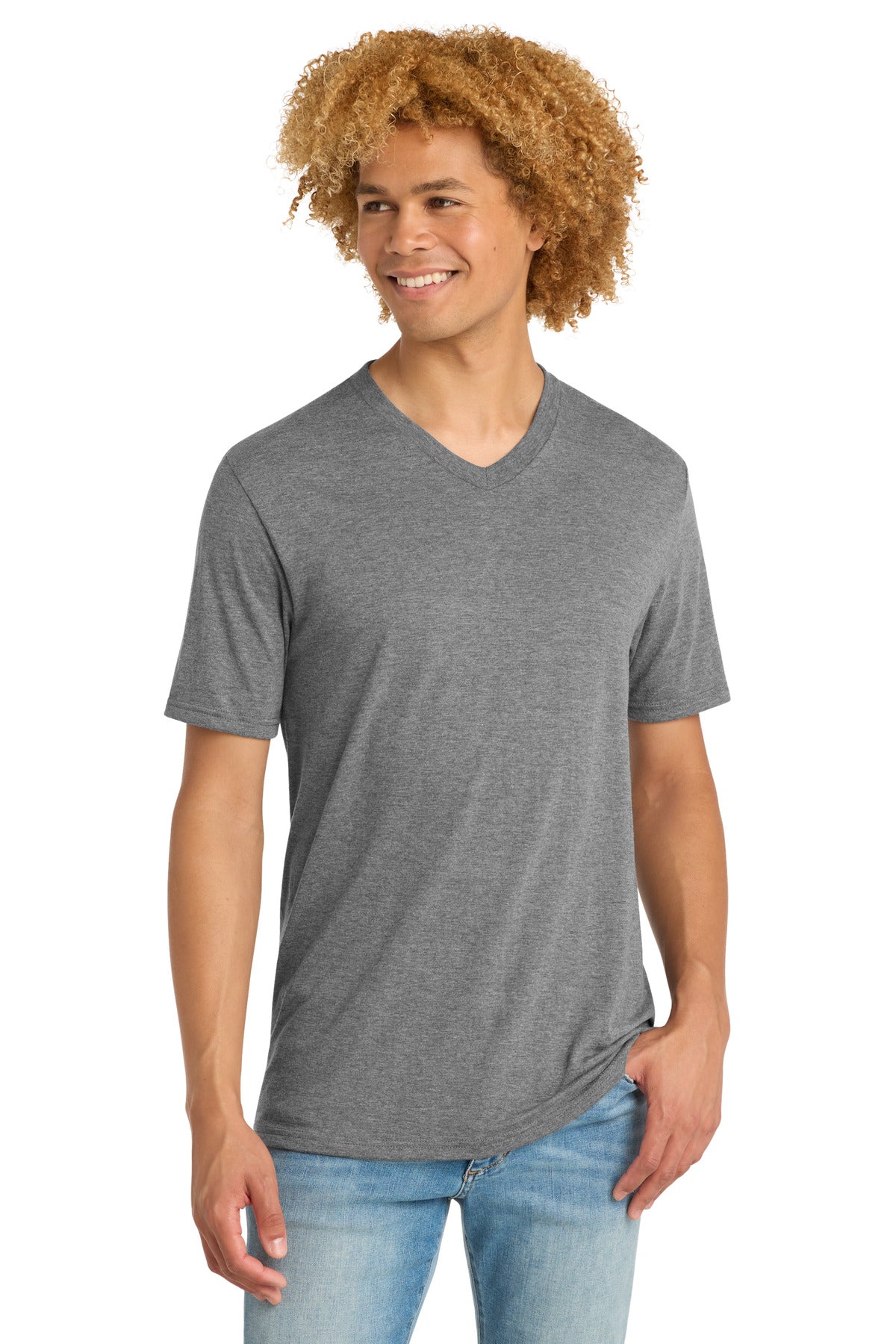 District ®  Perfect Tri® V-Neck Tee. DT1350