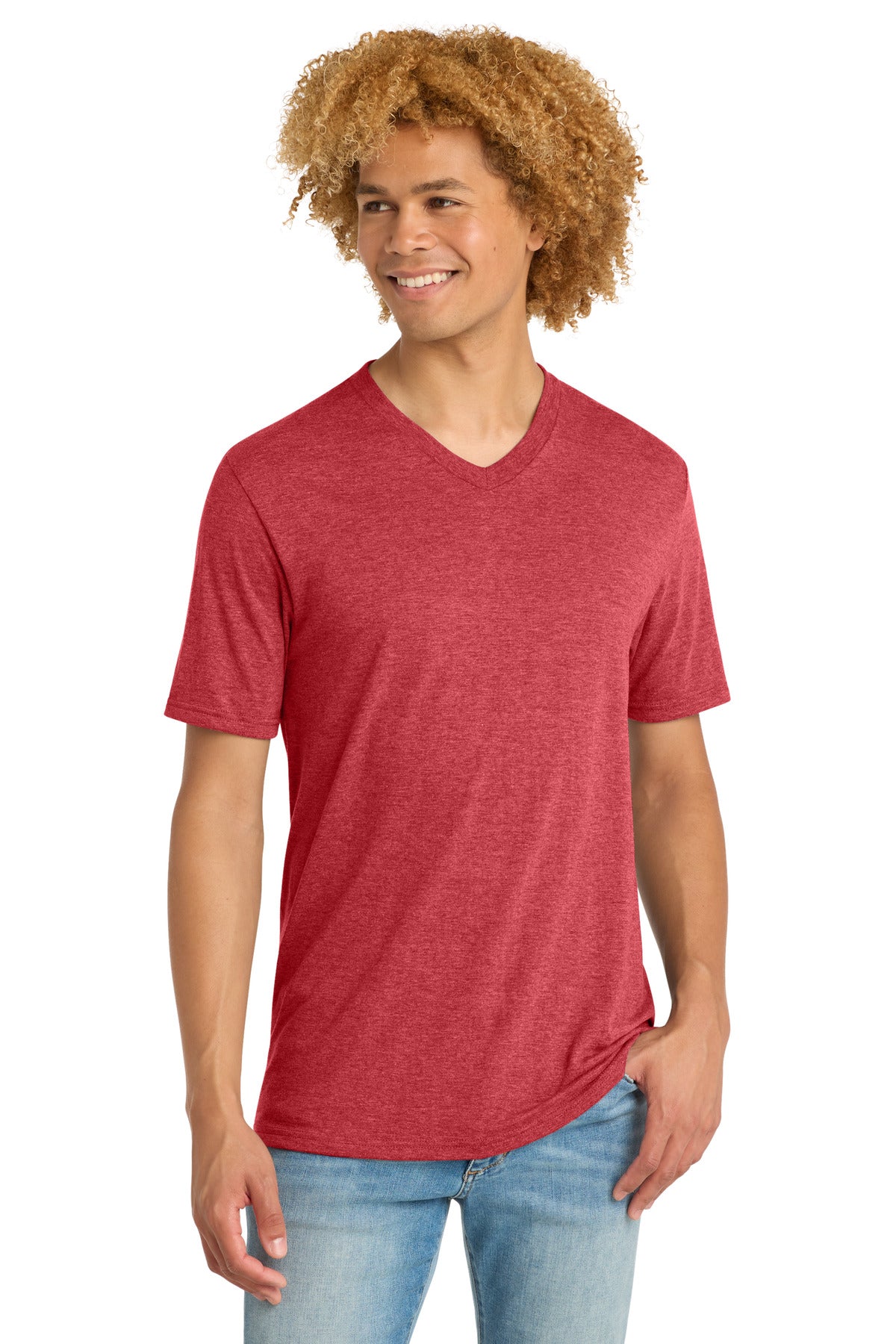 District ®  Perfect Tri® V-Neck Tee. DT1350