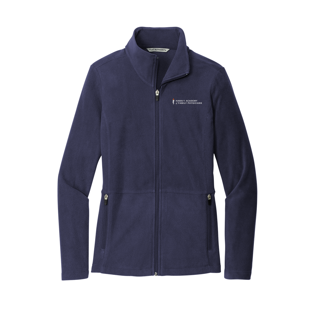 hafp-womens-pro-microfleece-jacket-embroidery-leftchest-L151-navy-flat-front
