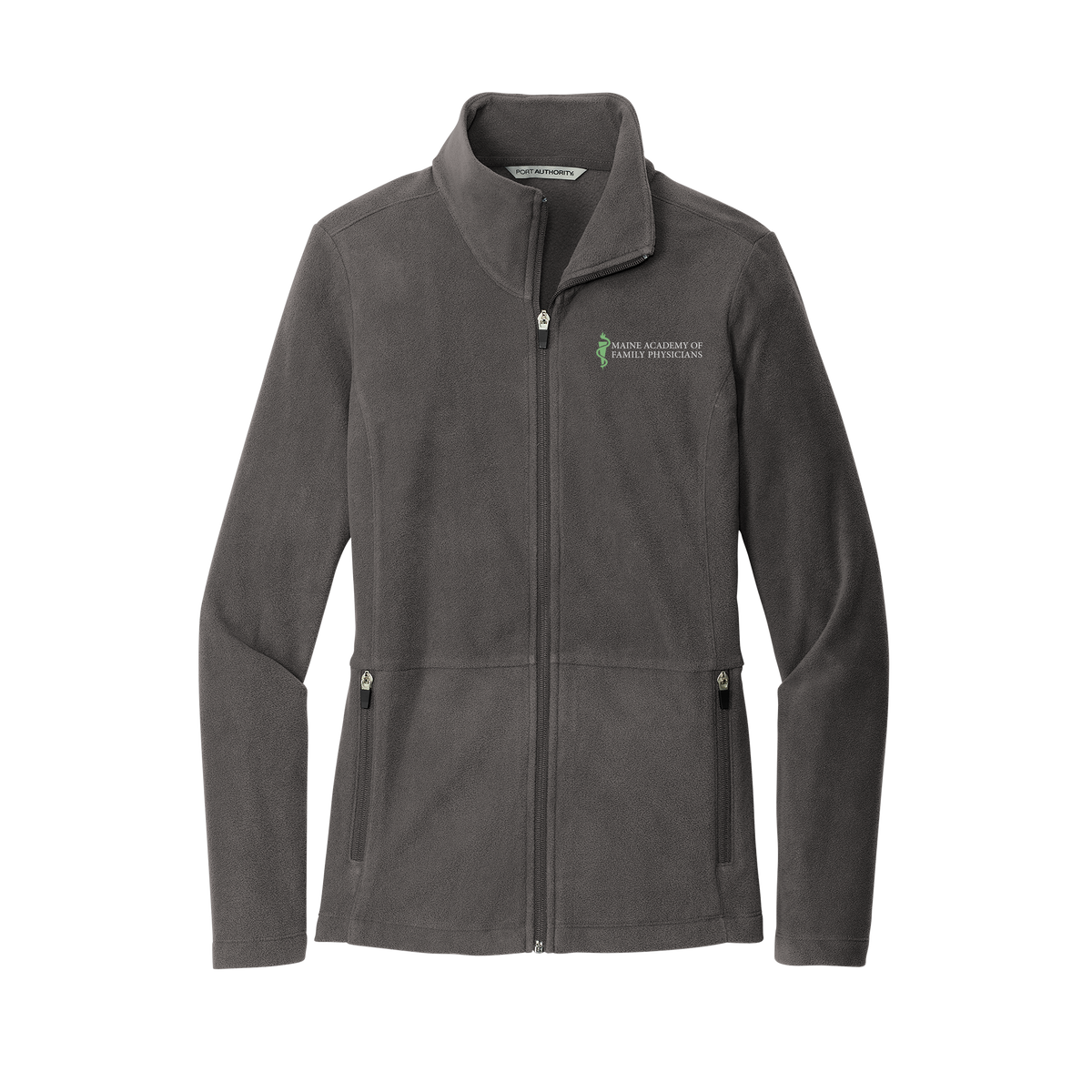 maineafp-womens-pro-microfleece-jacket-embroidery-leftchest-L151-pewter-flat-front