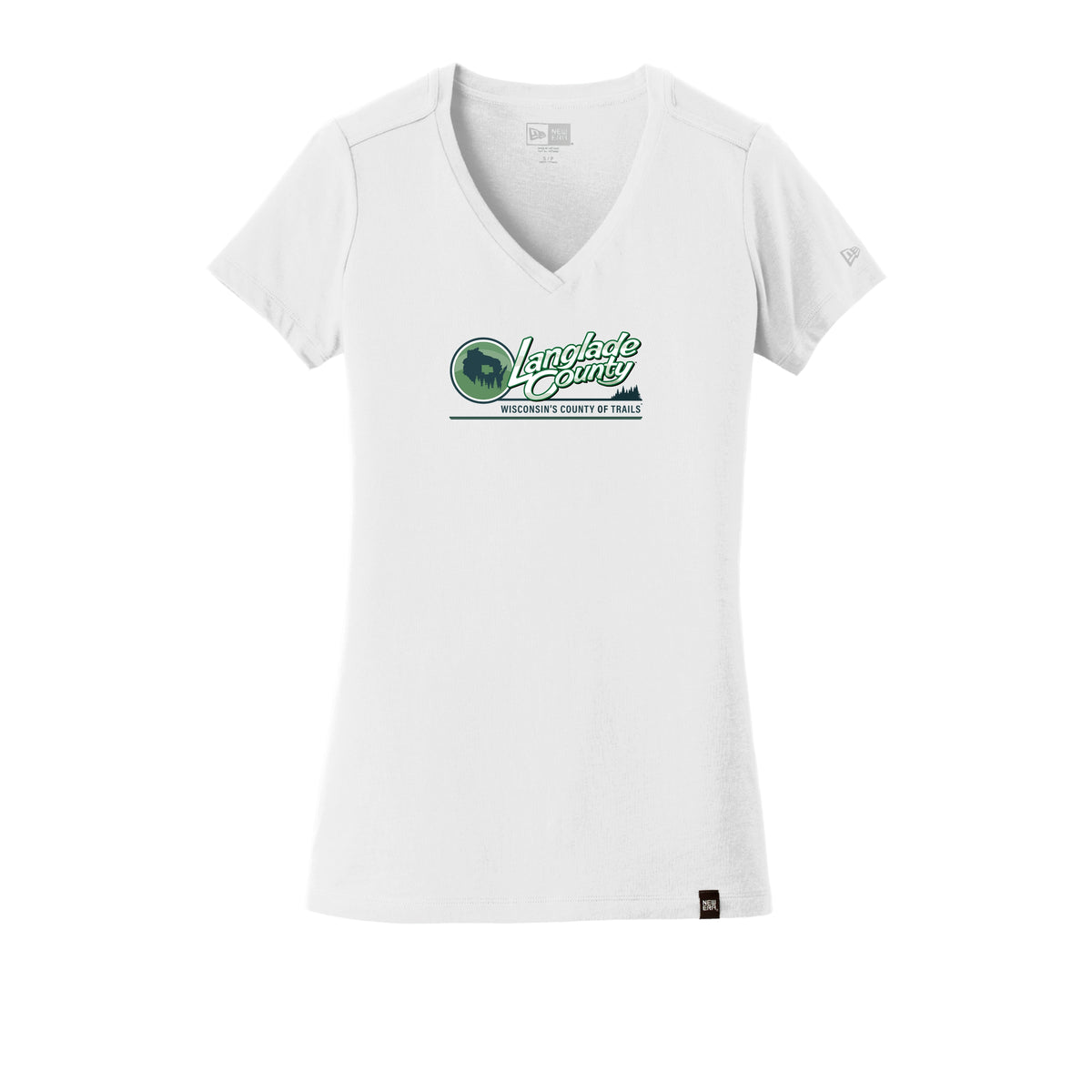 New Era® Women's Heritage Blend V-Neck Tee