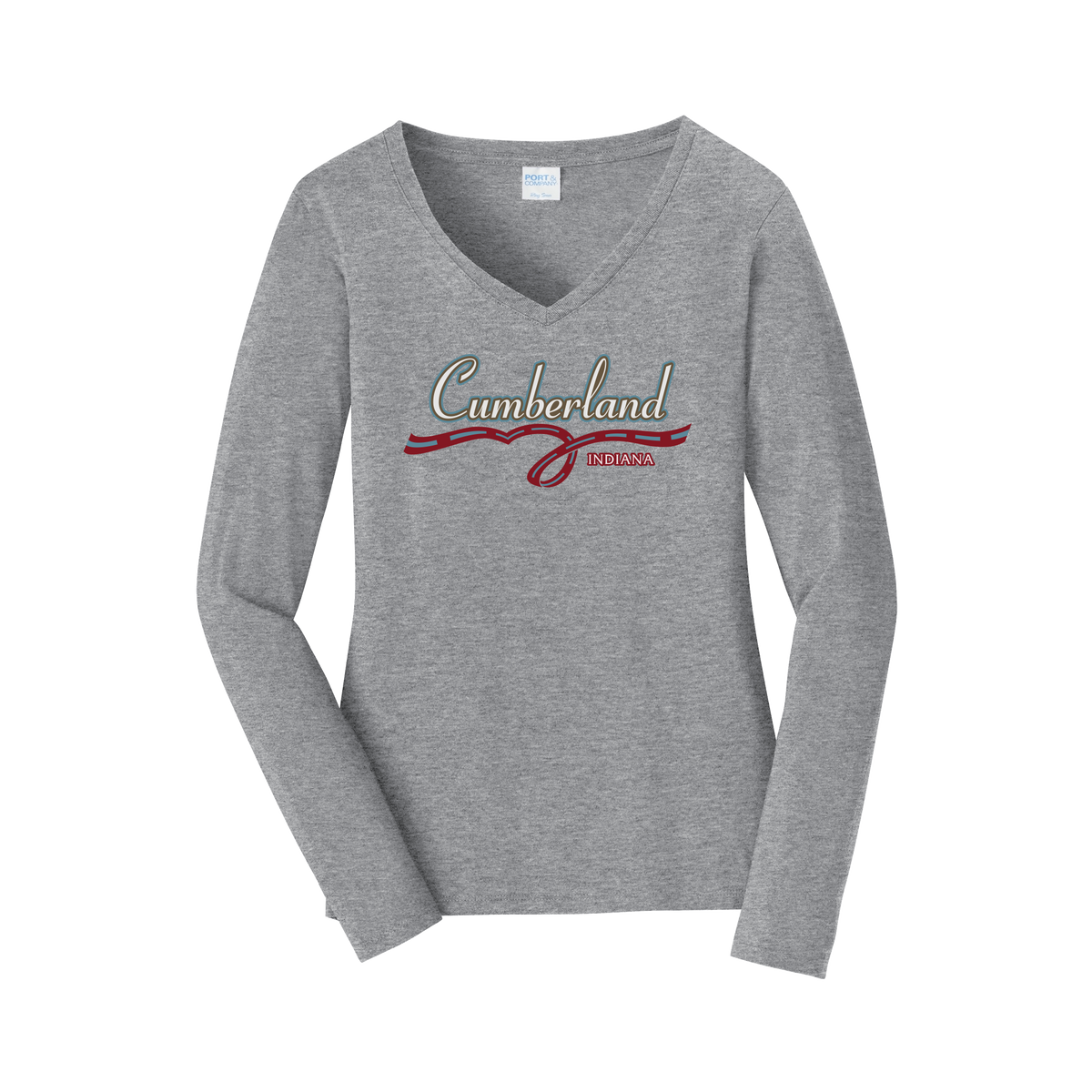 cumberland-womens-long-sleeve-v-neck-dtf-front-LPC450VLS-athleticheather-flat-front