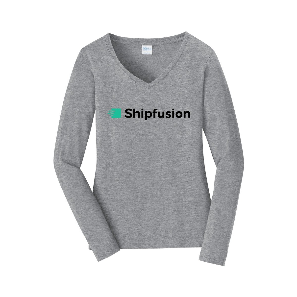 shipfusion-womens-long-sleeve-v-neck-dtf-front-LPC450VLS-athleticheather-flat-front