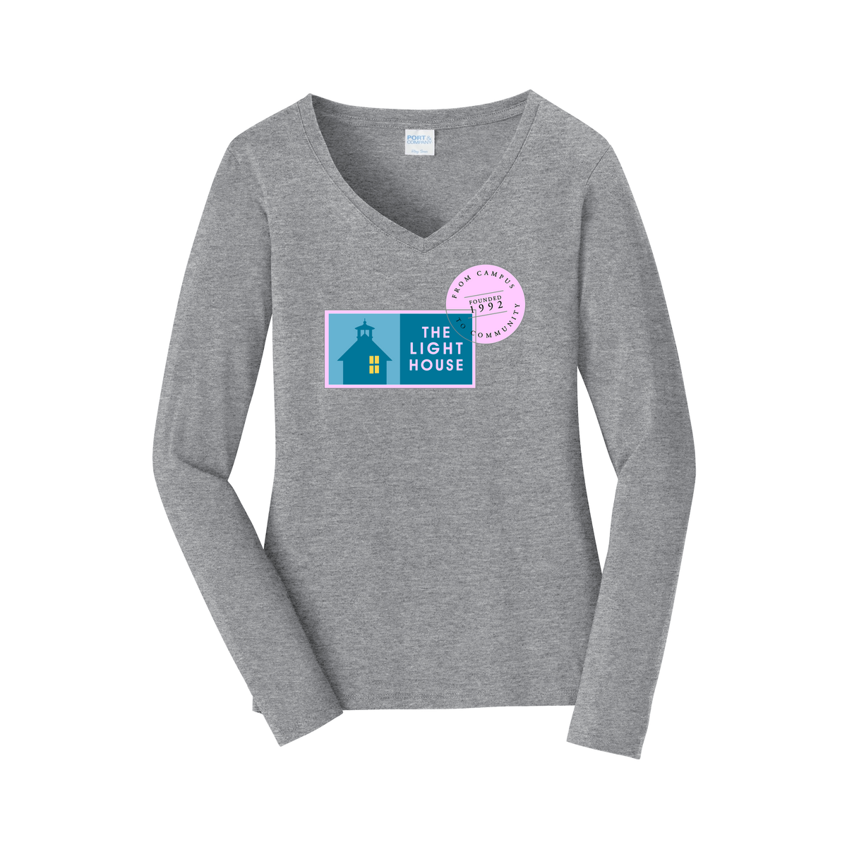lhcampus-womens-long-sleeve-v-neck-dtf-front-LPC450VLS-athleticheather-flat-front